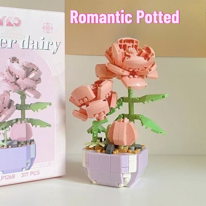 Mini Saksı Çiçekleri Yapı Taşı - Bonsai Garden Lego Set incelemesi ve fiyatı