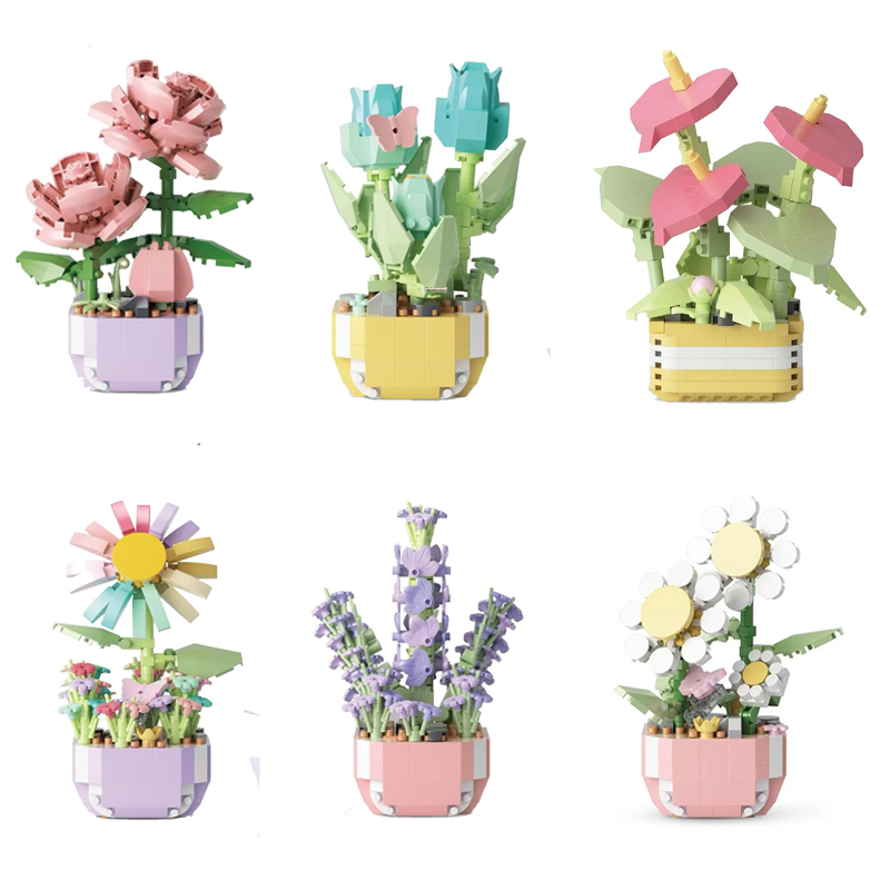 Mini Saksı Çiçekleri Yapı Taşı - Bonsai Garden Lego Set incelemesi ve fiyatı