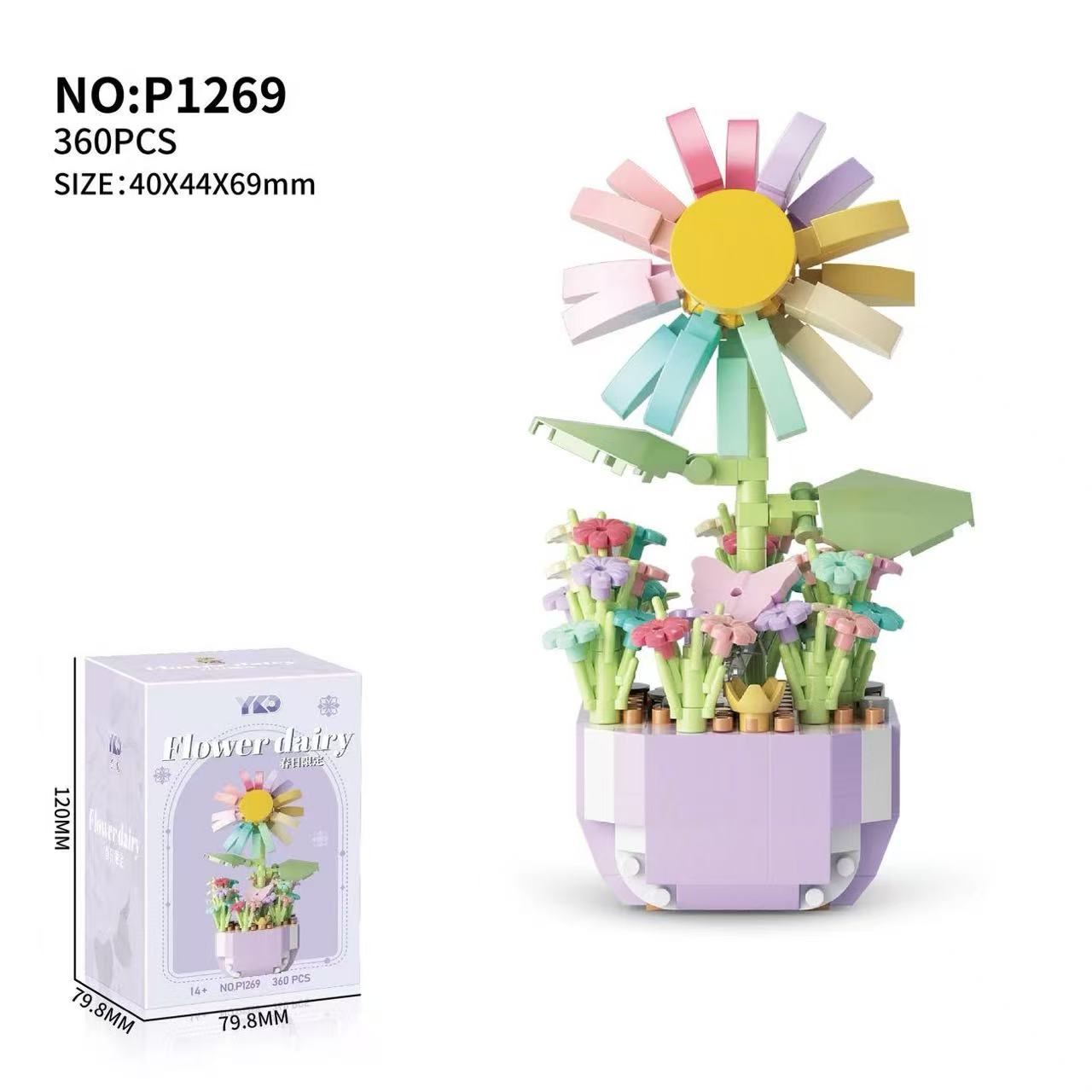 Mini Saksı Çiçekleri Yapı Taşı - Bonsai Garden Lego Set incelemesi ve fiyatı