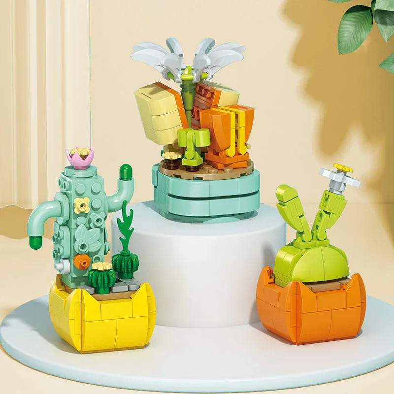 Çiçekler Succulents Yapı Taşla - Bonsai Garden Lego Set incelemesi ve fiyatı